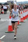 Girls under-13s 2021 Northern 6 and 4 Stage and Young Athletes Road Relays, Redcar. Photo: David T. Hewitson/Sports for All Pics